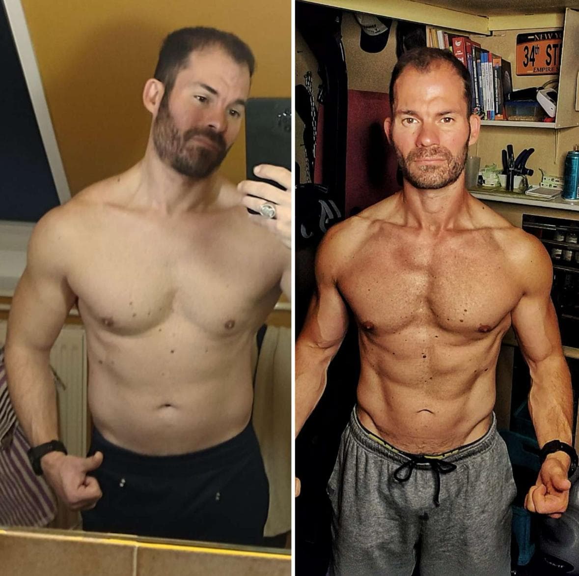 Jordan, 28 ans - Transformation avant/après